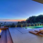 View Outside Spectacular Refreshing View Outside Home For Spectacular Views Over Los Angeles In The Night Completed With Decorative Lounge And Fireplace Desk Dream Homes Fascinating Contemporary House With Spectacular City Scenery
