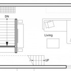 White Interior Hiyoshi Remarkable White Interior Design In Hiyoshi Residence Floor Plans Displaying Dining Room Living Room Completed With Kitchen Architecture Beautiful Minimalist Home Decorating In Small Living Spaces