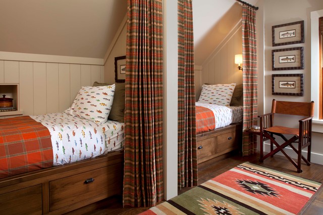 Bedroom With And Rustic Bedroom With Plaid Curtain And Duvet Covers Twin Tribal Pattern Carpet On Wood Floor Shiny Nightlight Sloping Ceiling Bedroom  Beautiful Duvet Covers Twin For Your Kids In Various Themes