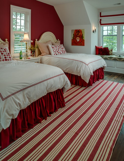 Traditional Bedroom Used Sensational Traditional Bedroom Design Interior Used Twin Red Bedroom Ideas With Nook Furniture For Home Inspiration Bedroom 30 Romantic Red Bedroom Design For A Comfortable Appearances
