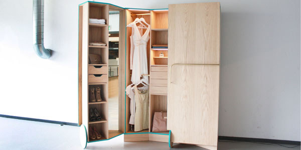Cheap Walk For Simple Cheap Walk In Closet For Small Spaces Displayed In Light Brown Wooden Structure And Hanging Cloak At Home Bedroom  Elegant Contemporary Walk-In Closet Designs To Give Your Bedroom