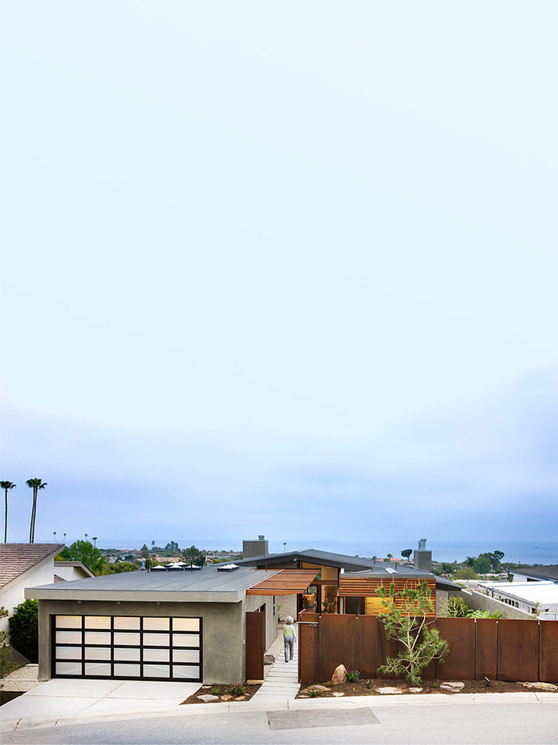 One Floor Laidlaw Simple One Floor Fair House Laidlaw Schultz Architects Facade View Seen From Above With Large Garage And Neat Garden Dream Homes  Striking Contemporary Home With Warm Interior And Color Schemes