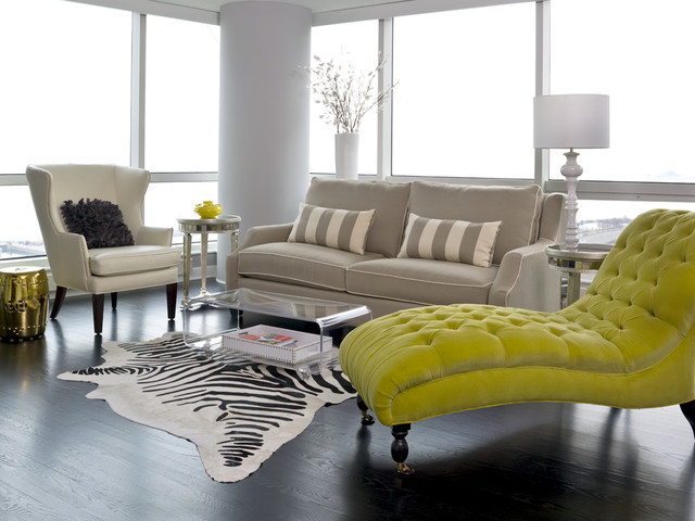 Sectional Sofa At Small Sectional Sofa With Chaise At Modern Apartment Living Room With Green Lazy Boy Chair Also Zebra Carpet Decoration Fascinating Sectional Sofa With Chaise For Comfortable Living Furniture