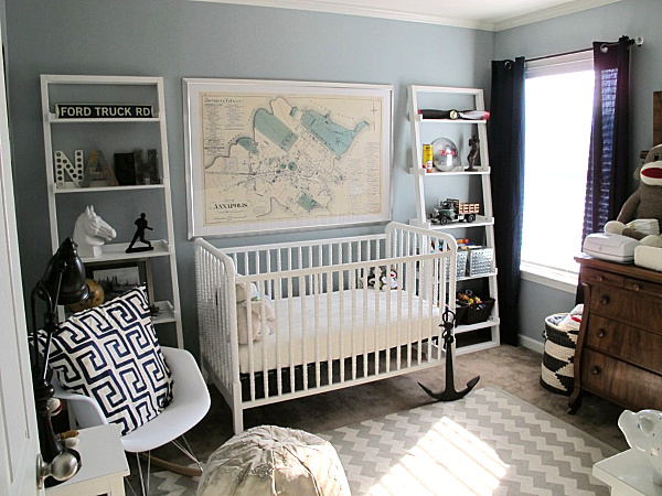 Nursery Designed Robbins Striking Nursery Designed By Jenna Robbins Used Minimalist Interior Decorated With White Crib Furniture In Traditional Style Kids Room Colorful Baby Room With Essential Furniture And Decorations
