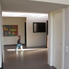 Beam House Cohen Stunning Beam House By Uri Cohen Architects Design Interior In Hallway Used Concrete Tile Flooring And White Wall Color Ideas Dream Homes Unique Home Design With Extraordinary Exterior And Interior Style