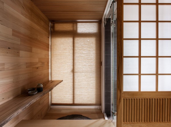 Home Interior A Stunning Home Interior Decor Of A Japanese Home Style Including Wood Panel Room With Sliding Glass Doors On The Front Wall Decoration Charming Modern Japanese House With Luminous Wooden Structure