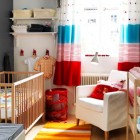 Ikea Nursery Interior Stunning IKEA Nursery Room Design Interior With Minimalist Space And Contemporary Furniture For Home Inspiration Kids Room Colorful Baby Room With Essential Furniture And Decorations