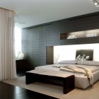 Low Profile Mens Stunning Low Profile Bed In Men's Bedroom Ideas Shiny Hidden Light In Bookcase Bed Headboard Soft White Drape Minimalist Bedside Table Bedroom 16 Masculine Bedrooms Ideas For Men's And Decoration Tips