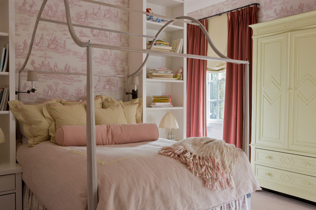 Traditional Kids With Stunning Traditional Kids Bedroom Ideas With Canopy Bed Furniture With Minimalist Space For Home Inspiration Bedroom  20 Warm And Cozy Bedrooms Ideas With Beautiful Color Decorations