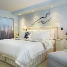 Transitional Bedroom Used Stunning Transitional Bedroom Design Interior Used Small Apartment Bedroom Ideas Decorated With Soft Blue Wall Color Design Ideas Bedroom 20 Stylish Apartment Bedroom Ideas For Large Contemporary Rooms