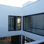 White Concerete Cube Stunning White Concrete Material And Cube Shape Building With Large Window Of Casa Dorrego In Argentina Dream Homes Bright And White Exterior Color Schemes For Your Modern House (+10 New Images)