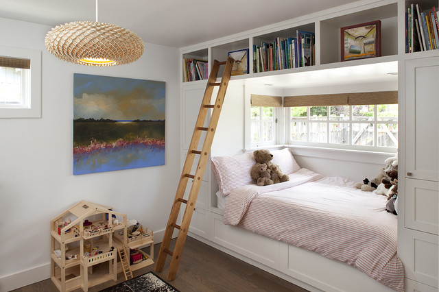 Kids Bedroom Cabin Stylish Kids Bedroom With Simple Cabin Bed Rustic Wood Staircase Precious Painting Pendant Light In Artistic Lamp Shade Bedroom 20 Creative Storage Solutions For Small Bedroom Organization Ideas