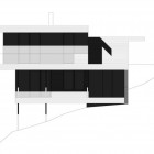 Elevation Planning Wohnhaus Terrific Elevation Planning Design Of Wohnhaus Am Walensee Residence With Stick Pillar Made From Metallic And Built In Diagonal Shaped Landscape Architecture Beautiful Rectangular Lake Home With Wood And Concrete Elements