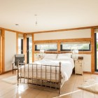 Bedroom Design Farmhouse Traditional Bedroom Design At Allies Farmhouse With Metal Bed Frame Design On White Oak Flooring Design Ideas Dream Homes Stunning Rustic Contemporary Home With Bright Interior Accents