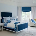 Blue Bedroom Bed Traditional Blue Bedroom Ideas Cozy Bed With Dark Blue Bed Headboard Crystal Chandelier Small Mirrored Coffee Table Bedroom 20 Stunning Blue Bedroom Ideas With Vintage Cover Decorations
