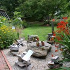 View By Rock Warm View By Sculptural Garden Rock With Stones And Planters That Giving Natural The Building Design Ideas Garden 17 Amazing Garden Design Ideas With Rocks And Stones Appearance