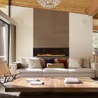 View By Living Warm View By The Mid Century Living Room With Italian Sofas Facing Wooden Table And Chairs Also Decoration Trendy Italian Sofas For Chic Living Room Furniture And Ornaments (+16 New Images)