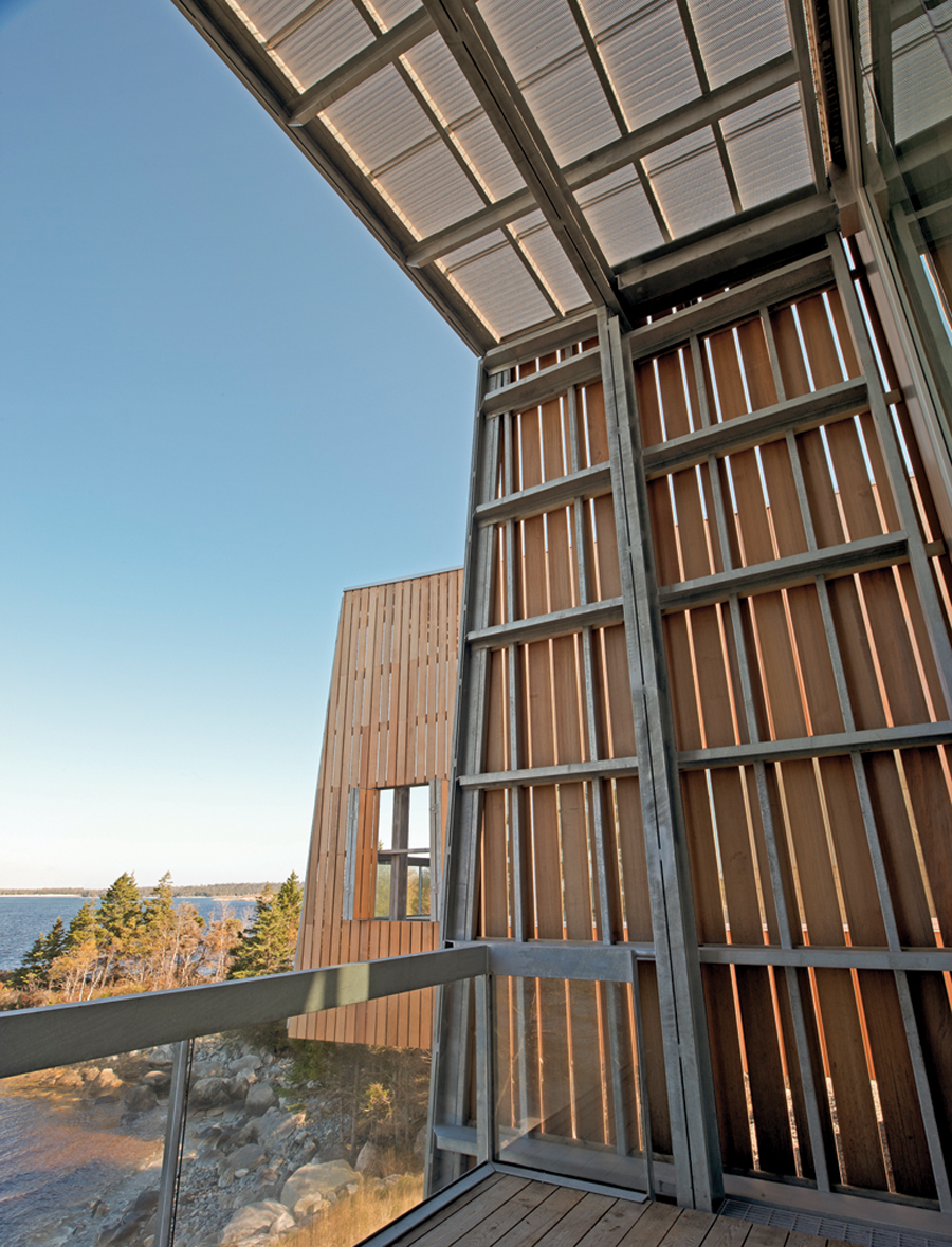 Panoramic View The Wonderful Panoramic View Seen From The Two Hulls House Terrace With Wide Pergola And Wooden Floor Kitchens Stunning Cantilevered Home With Earthy Tones Of Minimalist Interior Designs