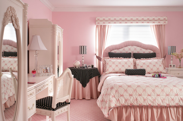 Tween Bedroom Traditional Wonderful Tween Bedroom Ideas In Traditional Kids Bedroom With Soft Pink Blanket And Soft Pink Colored Floor Mat Bedroom 22 Sophisticated Tween Bedroom Decorations With Artistic Beautiful Ornaments