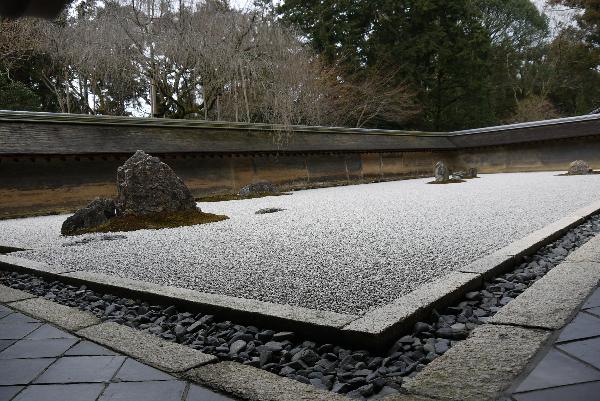 Zen Temple Rock Wonderful Zen Temple Of Ryoanji Rock Garden With The Stones That Surrounding The Building Design Ideas Garden 17 Amazing Garden Design Ideas With Rocks And Stones Appearance