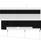 Building Elevation Of Wondrous Building Elevation Planning Design Of Wohnhaus Am Walensee Residence With Brown Wall Made From Wooden Material And Several Metallic Pillars Below Architecture Beautiful Rectangular Lake Home With Wood And Concrete Elements
