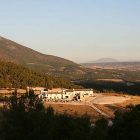 Countryside And Surrounding Memorable Countryside And Hill View Surrounding White Painted Artists Retreat In Andalucia Spain Building With Yard Apartments Picturesque Contemporary Farmhouse In Beautiful Stone And White Interiors