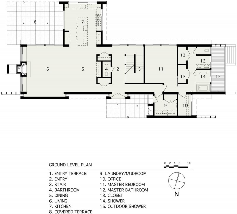 Design Plan Hill Perfect Design Plan Of Qual Hill House Ground Level With Entry Terrace And Dining Room Beside Kitchen Architecture  Striking And Creative Modern Home With Personal Art Galleries