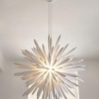 White Chandelier With Stunning White Chandelier Design Idea With White Color Decoration Ideas For Home Inspiration To Your House Furniture Extraordinary Contemporary Chandelier For Your Living And Dining Room