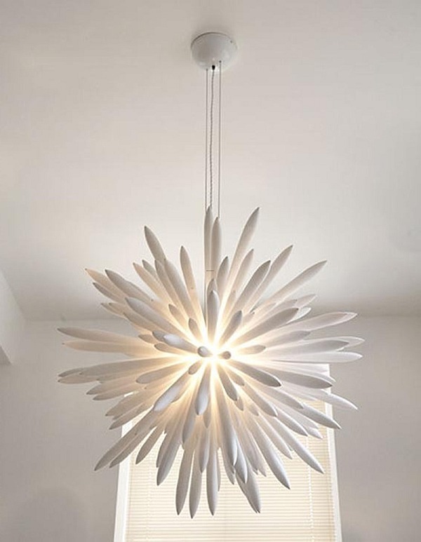 White Chandelier With Stunning White Chandelier Design Idea With White Color Decoration Ideas For Home Inspiration To Your House Furniture Extraordinary Contemporary Chandelier For Your Living And Dining Room