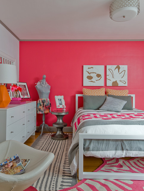 White Pink Duvet Adorable White Pink And Yellow Duvet Cover In Pink Bedroom Ideas For Eclectic Kids With Gray Wooden Canopy Bed Bedroom 16 Colorful And Pretty Pink Bedroom Ideas For Little Girls