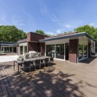 Outdoor Living Of Amazing Outdoor Living Space Design Of Villa In The Dunes With Light Brown Wooden Floor And Several Chairs Dream Homes Cozy And Bright Modern Home Surrounded By Lush Forest Views