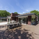 Outdoor Living Of Amazing Outdoor Living Space Design Of Villa In The Dunes With Light Brown Wooden Floor And Several Chairs Dream Homes Cozy And Bright Modern Home Surrounded By Lush Forest Views