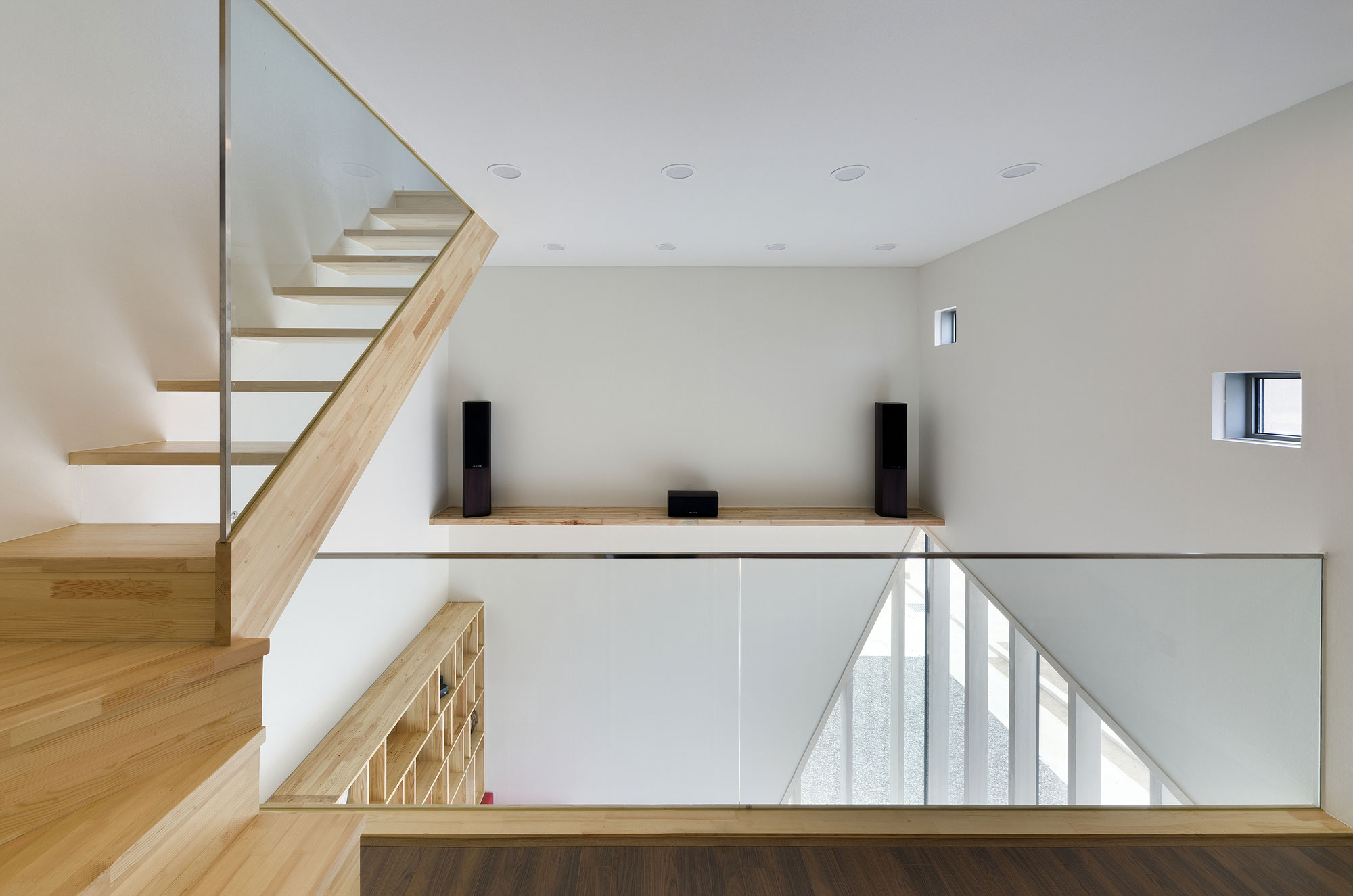 White Painted House Amazing White Painted Vi Sang House Building Interior Painted In White Involving Thick Glass Wall And Wood Abundance Architecture Mesmerizing Glass Contemporary Home With Striking Unique Exteriors