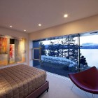 Water Site From Attractive Water Site View Enjoyed From Cliff House By Mark Dziewulski Architect With Marvelous Master Bedroom Interior Architecture Waterfront Cliff House With Luxurious Furniture And Beautiful View