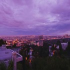 Town Overlooking Top Beautiful Town Overlooking Seen From Top Of Modern Green Greenberg Green House With Wood Flat Roof Architecture Curvy Futuristic Home Presenting Futuristic Gray And White Themes