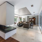 Living Room Villa Breathtaking Living Room Design Of Villa In The Dunes With White Concrete Floor And Square Shaped Window Dream Homes Cozy And Bright Modern Home Surrounded By Lush Forest Views