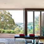 Warringah Road Room Bright Warringah Road House Living Room Interior Furnished With Black Bench And Light Cream Sofa With Pillows Dream Homes Spacious Contemporary Three Story House With Elegant Panorama View