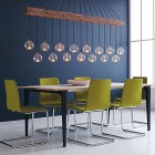 Cb2 Pony Furniture Elegant CB2 Pony Sprout Chairs Furniture Used Green Color Design With Bubble Lighting Decoration Ideas Furniture Sophisticated Chairs And Table Furniture With Modern Chrome Accents