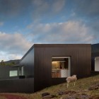 Outdoor View Cz Fresh Outdoor View Of House CZ By SAMI Arquitectos With Natural Green Mounts Rocks And Fresh Brown Soil Architecture Fabulous Contemporary Simple House With Great White And Black Colors