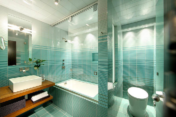 Turquoise Themed By Fresh Turquoise Themed Cliff House By Mark Dziewulski Architect With Exciting Master Bathroom Idea With Glass Bathtub Architecture Waterfront Cliff House With Luxurious Furniture And Beautiful View