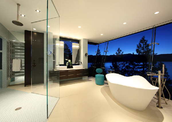 Cliff House Dziewulski Gorgeous Cliff House By Mark Dziewulski Architect With Excellent Bathroom Interior Designed With Glass Enclosed Shower Architecture  Waterfront Cliff House With Luxurious Furniture And Beautiful View