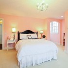 White Pendant Pink Prestigious White Pendant Lamp In Pink Bedroom Ideas For Traditional Bedroom With Black Bed And Pink Striped Door Bedroom 16 Colorful And Pretty Pink Bedroom Ideas For Little Girls
