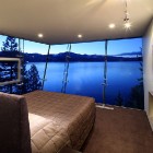 Cliff House Dziewulski Romantic Cliff House By Mark Dziewulski Architect With Astonishing Bedroom For Couple Overlooking Lake Seen By Evening Architecture Waterfront Cliff House With Luxurious Furniture And Beautiful View