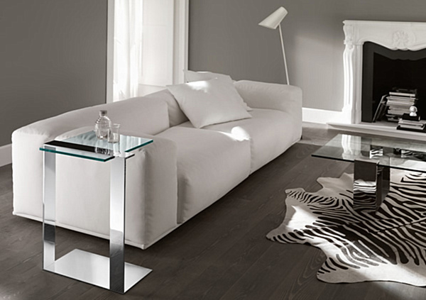 Joilet Glass Furniture Stunning Joliet Glass End Table Furniture With Small Shaped And White Sofa Furniture In Contemporary Design Ideas Furniture Sophisticated Chairs And Table Furniture With Modern Chrome Accents