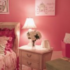 Pink Painted Pink Stunning Pink Painted Wall For Pink Bedroom Ideas In Traditional Kids With Blossom Patterned Duvet Covers And Beauty Wall Art Picture Bedroom 16 Colorful And Pretty Pink Bedroom Ideas For Little Girls