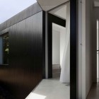 House Cz Arquitectos Stylish House CZ By SAMI Arquitectos Transition Involving Frame Less Glass To Connect The Interior And Exterior Of Home Architecture Fabulous Contemporary Simple House With Great White And Black Colors