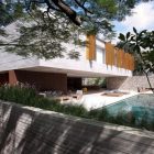 Ipes House With Awesome Ipes House Exterior Design With Modern Home Decoration Ideas With Minimalist Pool Design Ideas For Home Inspiration Dream Homes Stylish And Luxurious Contemporary Home With Exposed Concrete Elements