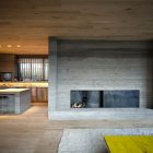 Stone Schemed Soglio Contemporary Stone Schemed Barn In Soglio Home Interior Displaying Living Dining Space And Kitchen Area Decoration An Old Barn Turned Into Eclectic Contemporary House With Stone Walls And Wood Shutters