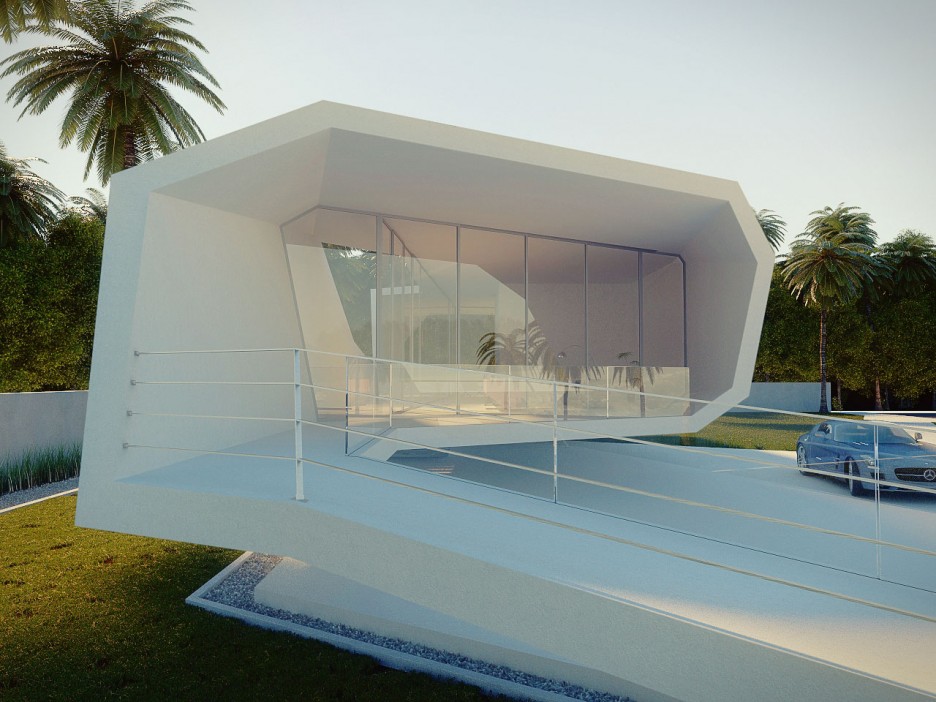 And Airy House Cool And Airy White Wave House Design With Metallic Railing Installed Along The Outdoor Building To The Beach Dream Homes Exquisite Contemporary Summer House In Spectacular White Exterior