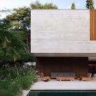 Ipes House Space Cool Ipes House Outdoor Home Space With Modern Decoration Ideas Used Modern Outdoor Furniture And Green Vegetation Ideas Dream Homes Stylish And Luxurious Contemporary Home With Exposed Concrete Elements